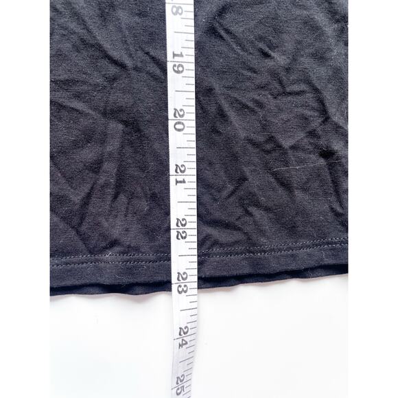 Eileen Fisher Black Loose Fit T-shirt Size Medium - Picture 2 of 5